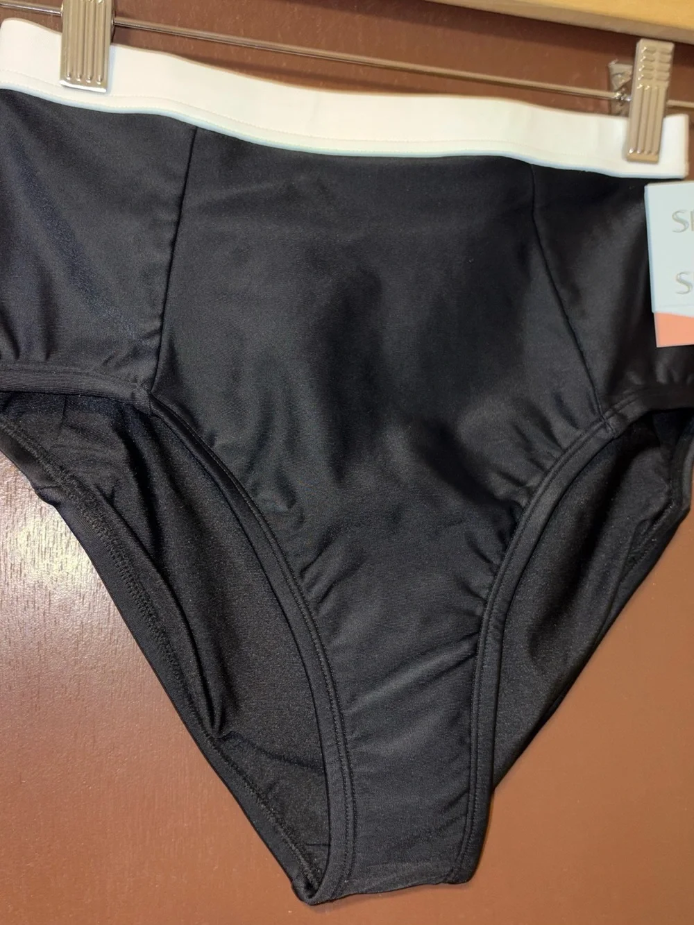 Shade & Shore Post Mastectomy High-Waist Medium Coverage Bikini Bottom (XS)